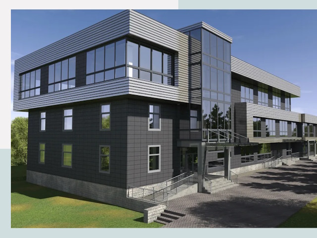 Административные здания в Ахтубинске