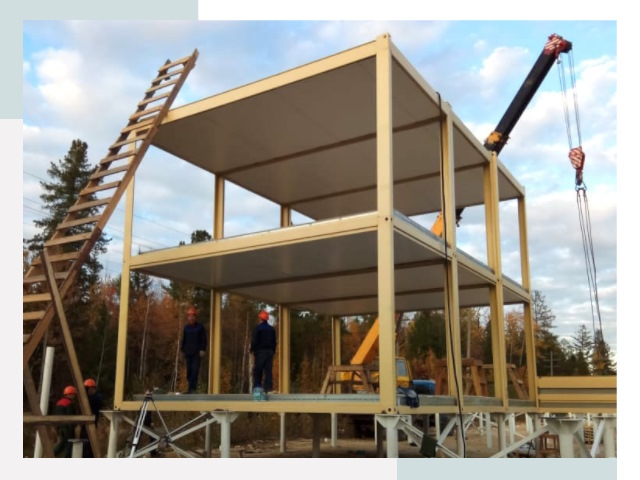 Строительство модульных здания Ахтубинск