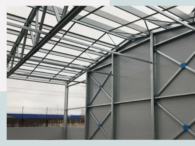 Каркасные ангары от СтальСтрой-Хтб по цене от 621 руб.