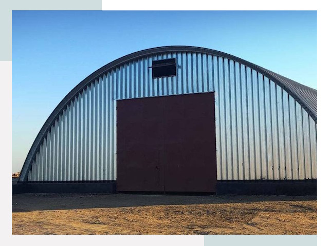 Арочные ангары в Ахтубинске
