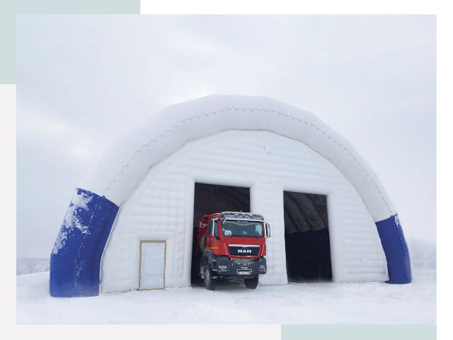 Мобильные ангары в Ахтубинске