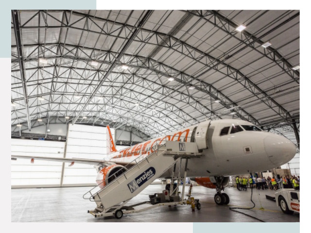 Авиационные ангары в Ахтубинске