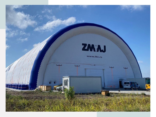 Брендирование ангаров в Ахтубинске