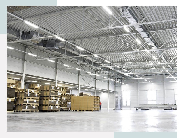 Освещение ангаров в Ахтубинске