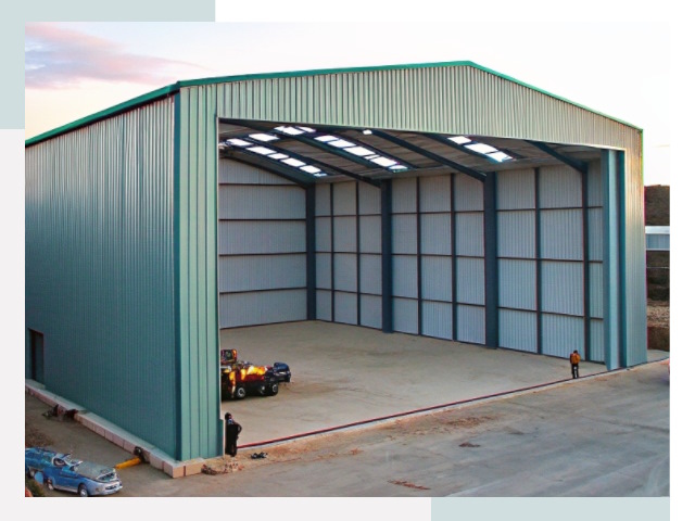 Строительство ангаров в Ахтубинске