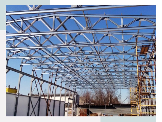 Металлокаркасы для складов в Ахтубинске